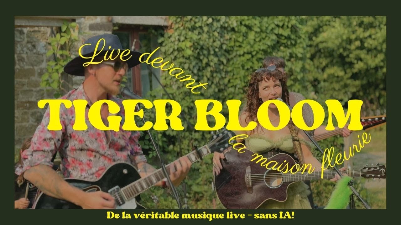 TIGER BLOOM - Rock blues &agrave; la maison fleurie - LIVE! (Hair Of The Dog)