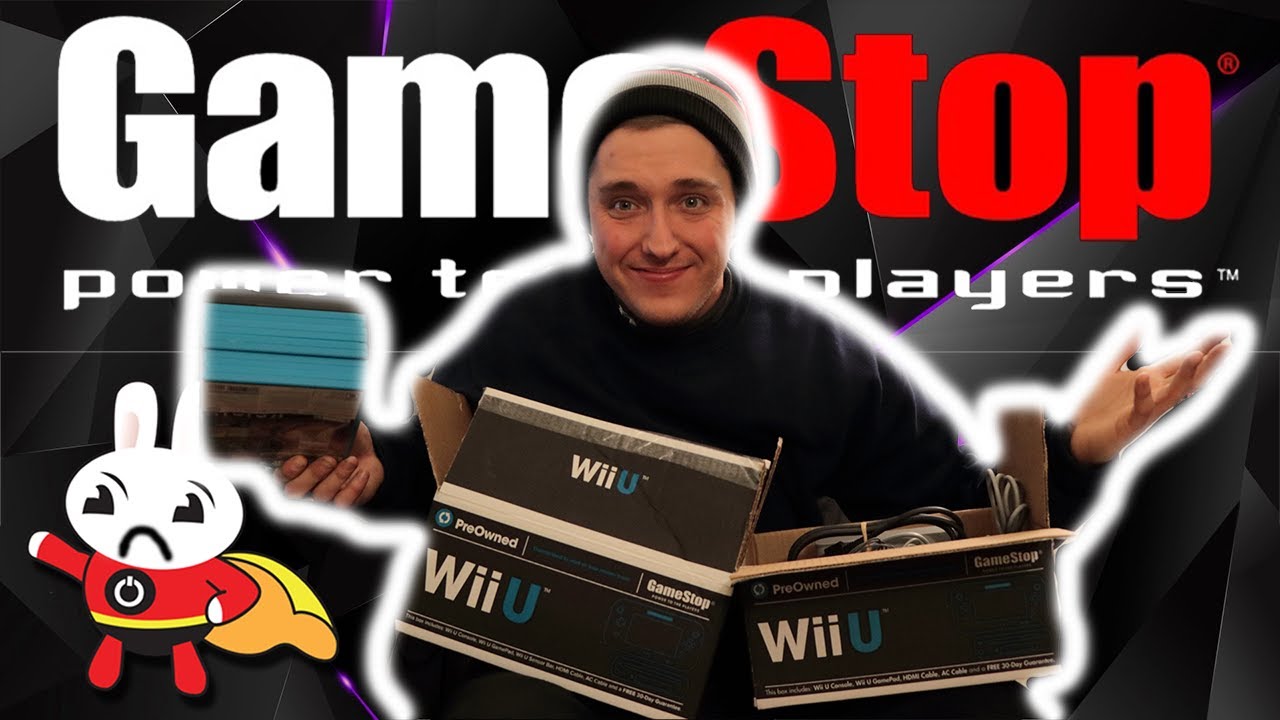 Pre Owned Wii U Gamestop - black friday wii u unboxing