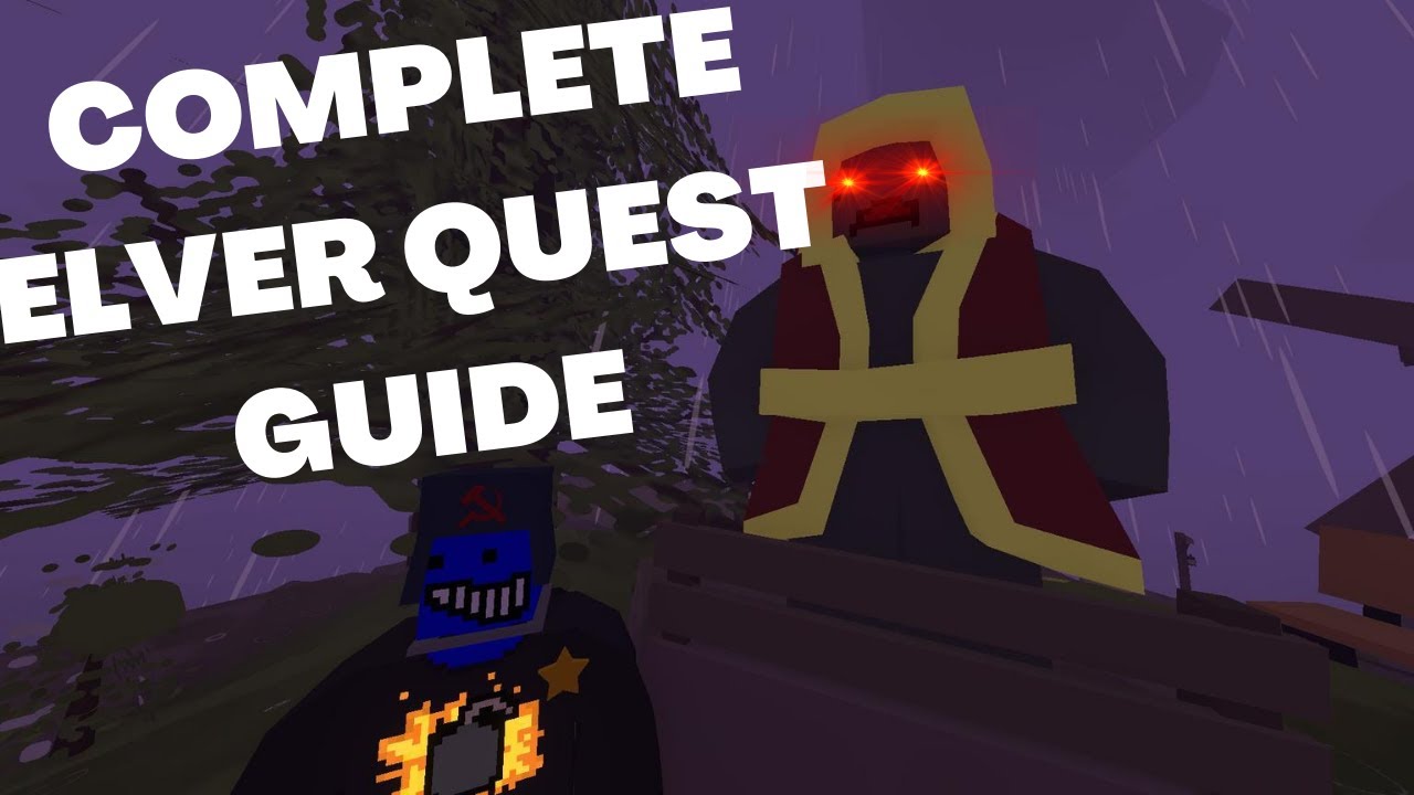 Unturned - All NEW ELVER QUESTS SOLVED (Old)