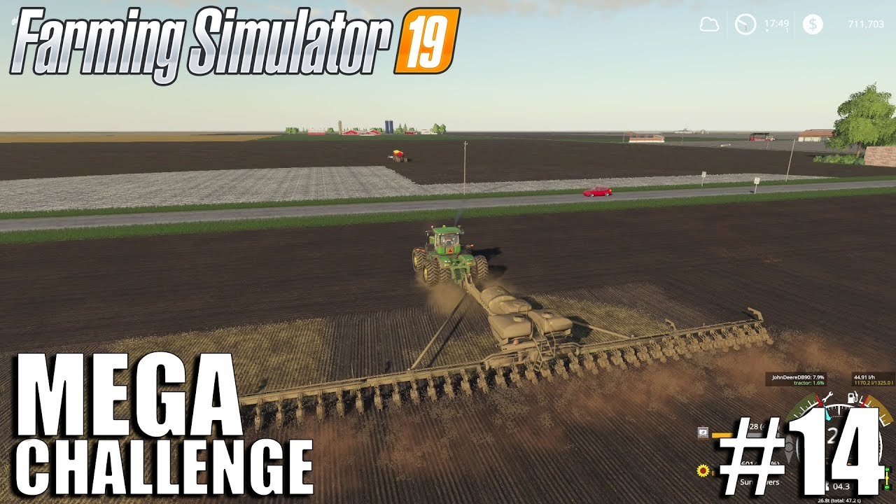 MEGA Equipment Challenge 2.0 | Timelapse #14 | Nebraska Map | FS19 | Farming Simulator 19