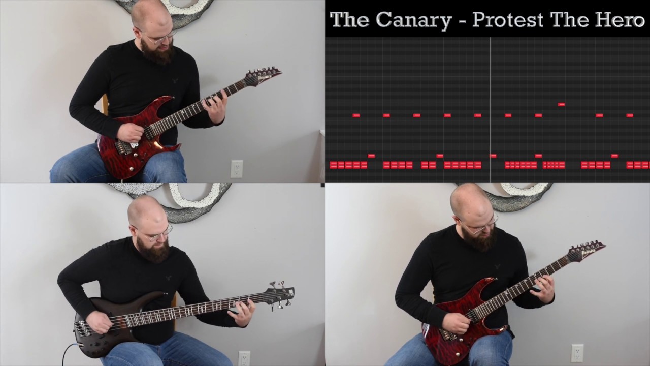 Rogers - Protest The Hero - The Canary - (Instrumental Cover)