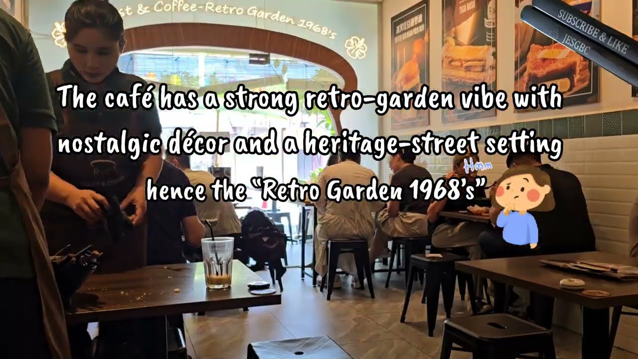 Рядом с #CIQ — Ретро-сад Roast & Coffee 1968 | Классические ароматы R&C Nanyang в JB от #ThreeSis...