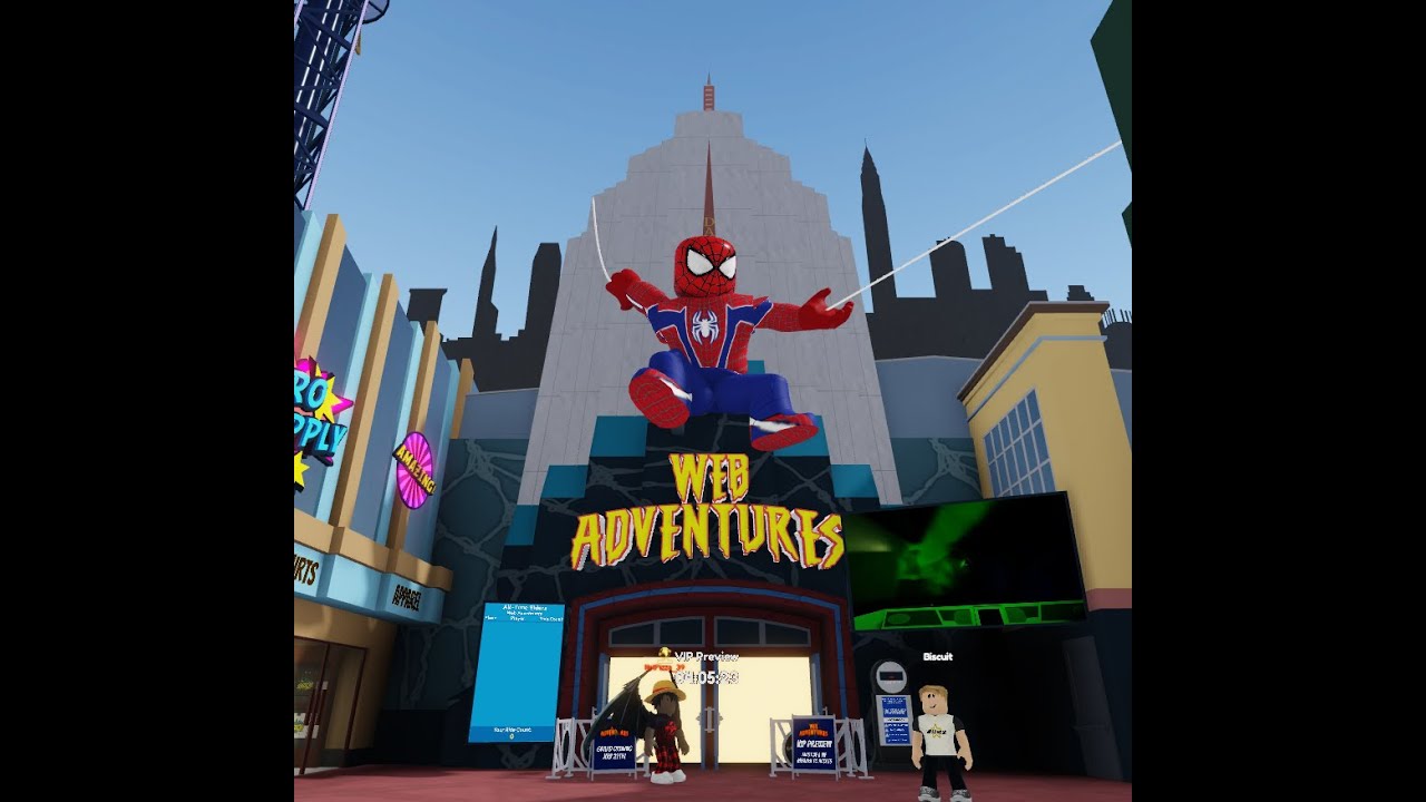 Web Adventures - Universal Roblox {FIRST POV ON YOUTUBE}