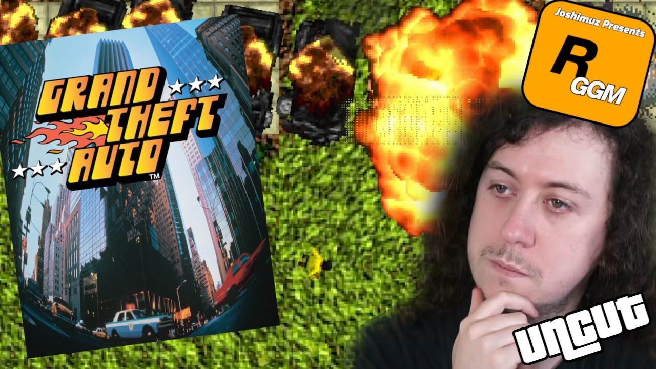 First Time Playing GTA 1 - Rockstar Games' Games Marathon: Grand Theft Auto 1 UNCUT