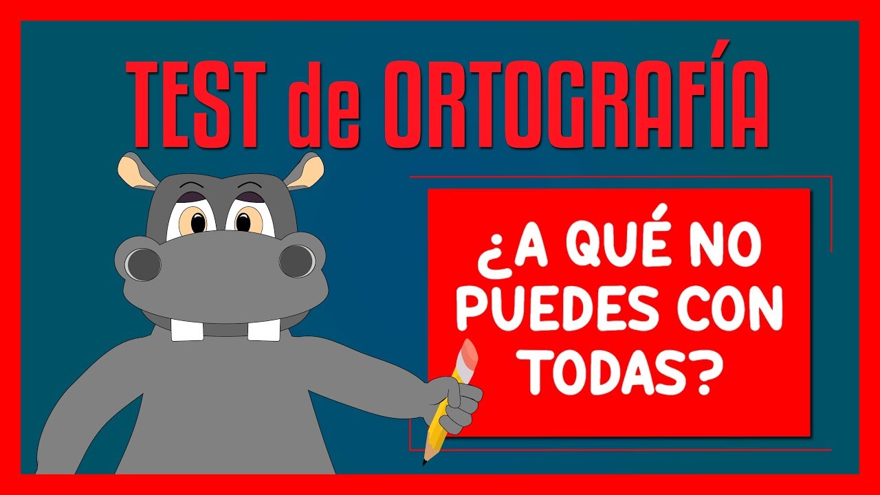TEST de ORTOGRAFÍA ❌► ¿Cuánto sabes de Ortografía?😲 ►Trivia / Desafío / Quiz