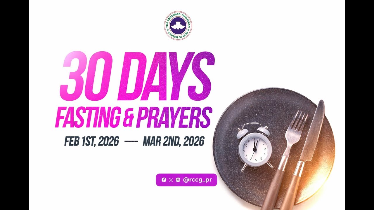 YOUTH PROVINCE 1 DAILY PRAYERS | RCCG 30 DAYS FASTING AND PRAYERS