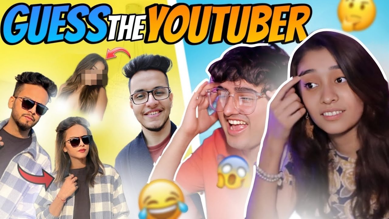 Guess the YouTubers by their Female Version// Challenge with Sarcastic Monk // Sharmajikebeti