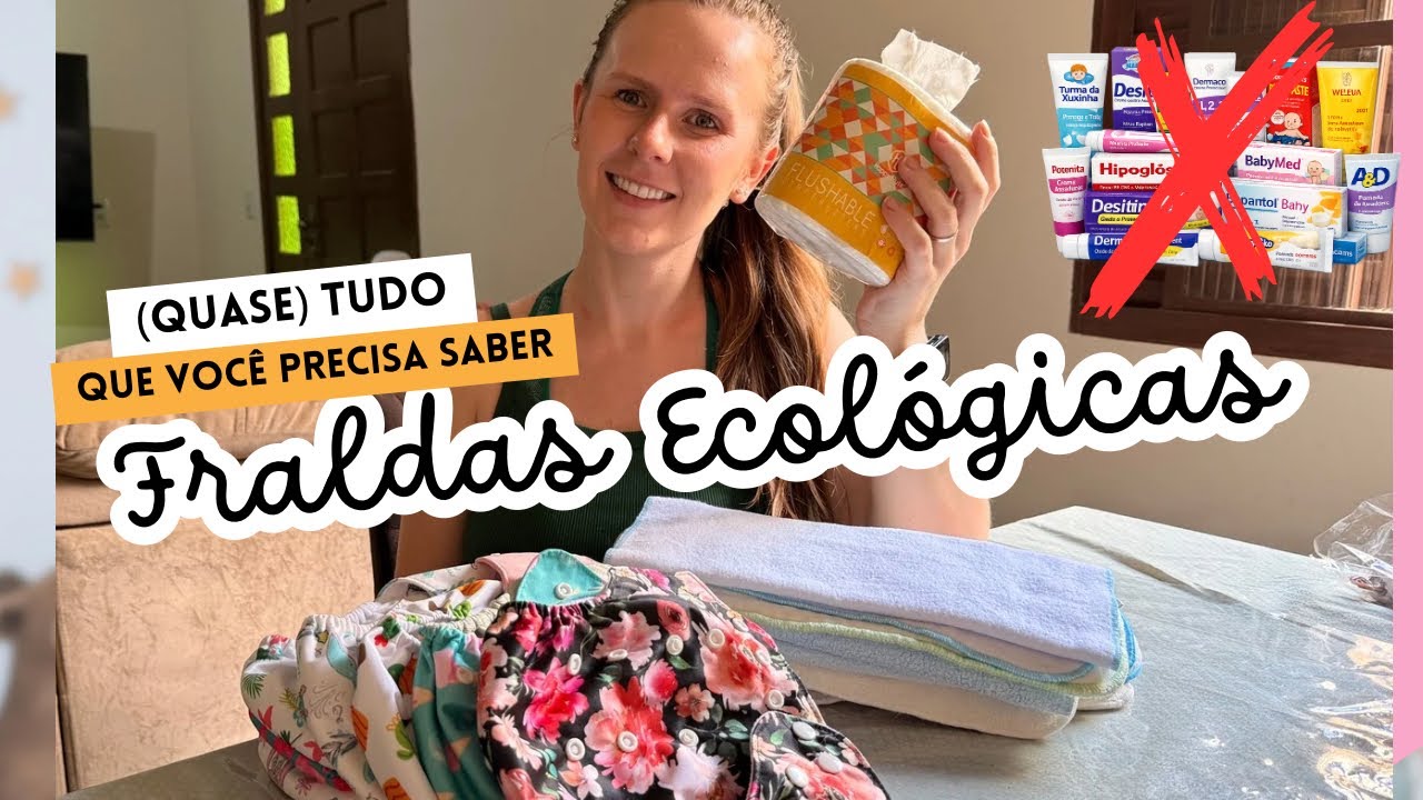 Fraldas ecológicas: COMECE AQUI!
