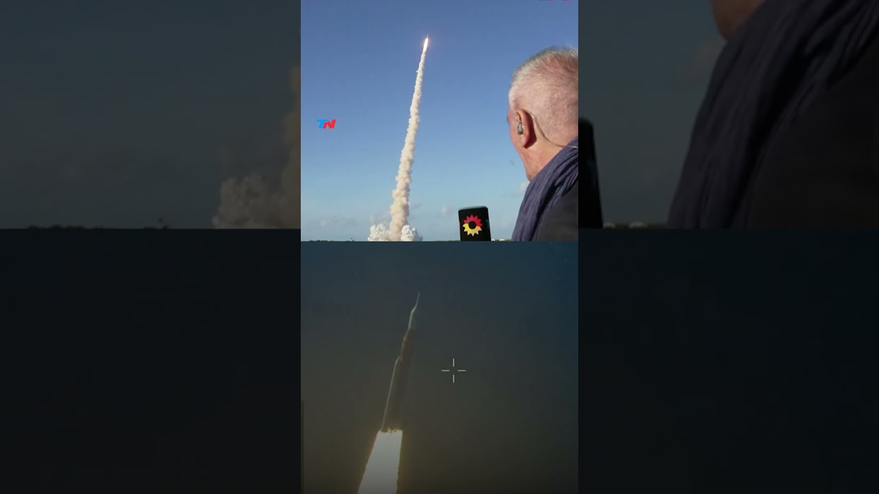 TN В НАСА: Нельсон Кастро на запуске миссии ARTEMIS II на Луну.