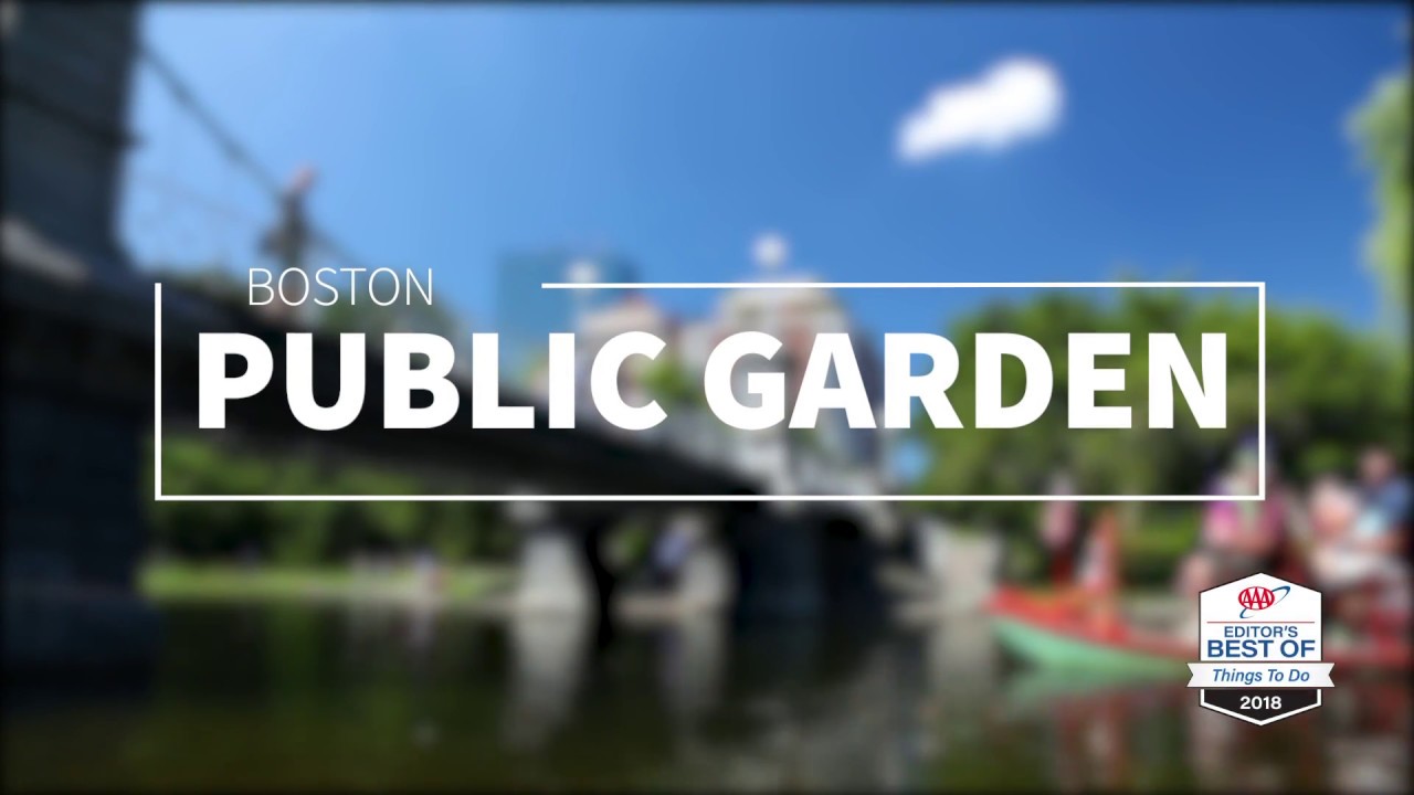 Boston: Public Garden (First public garden in America)