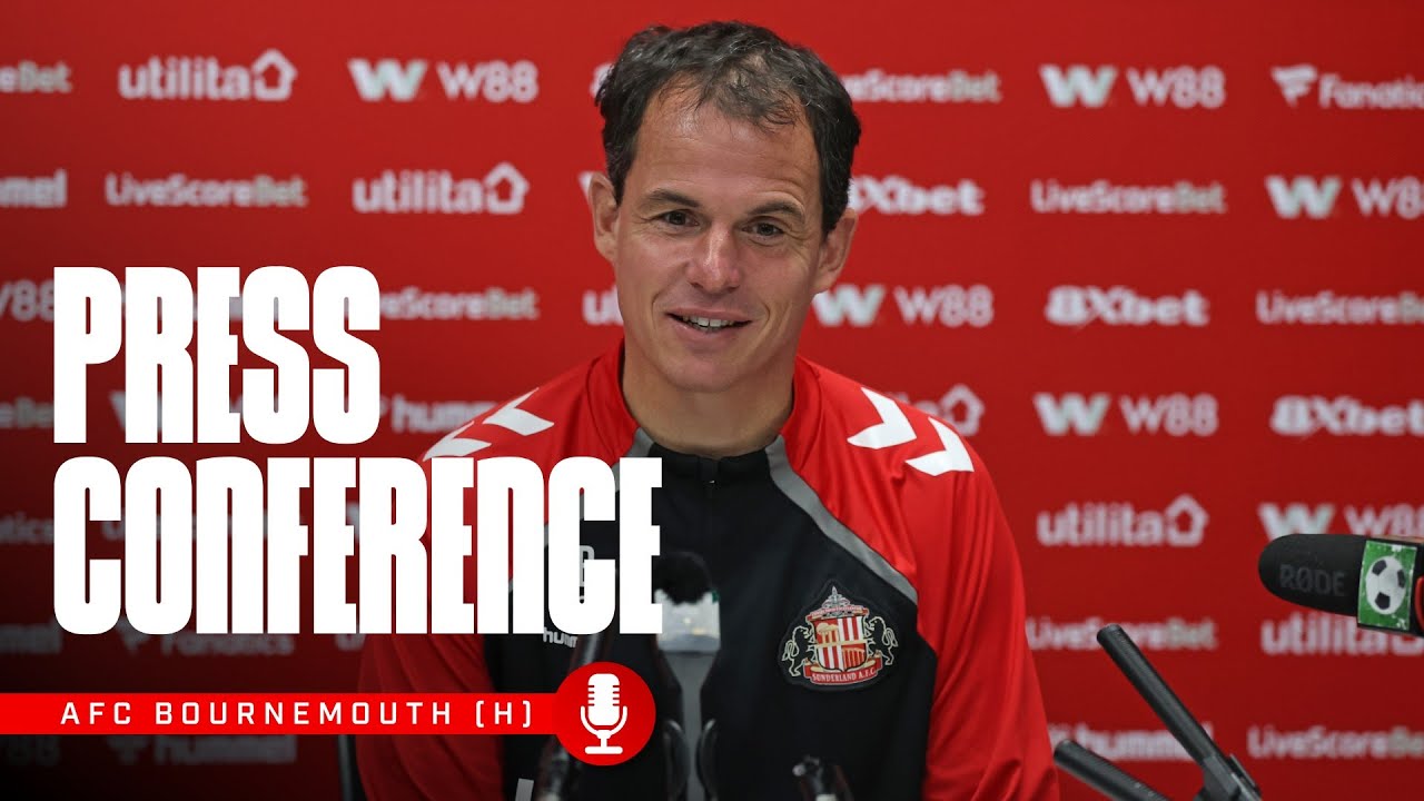 Sunderland AFC vs AFC Bournemouth | R&eacute;gis Le Bris' Premier League Press Conference!