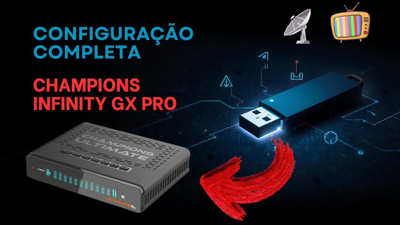 🚀 Atualize e Configure o Champions Infinity GX Pro do ZERO (Guia Completo!)