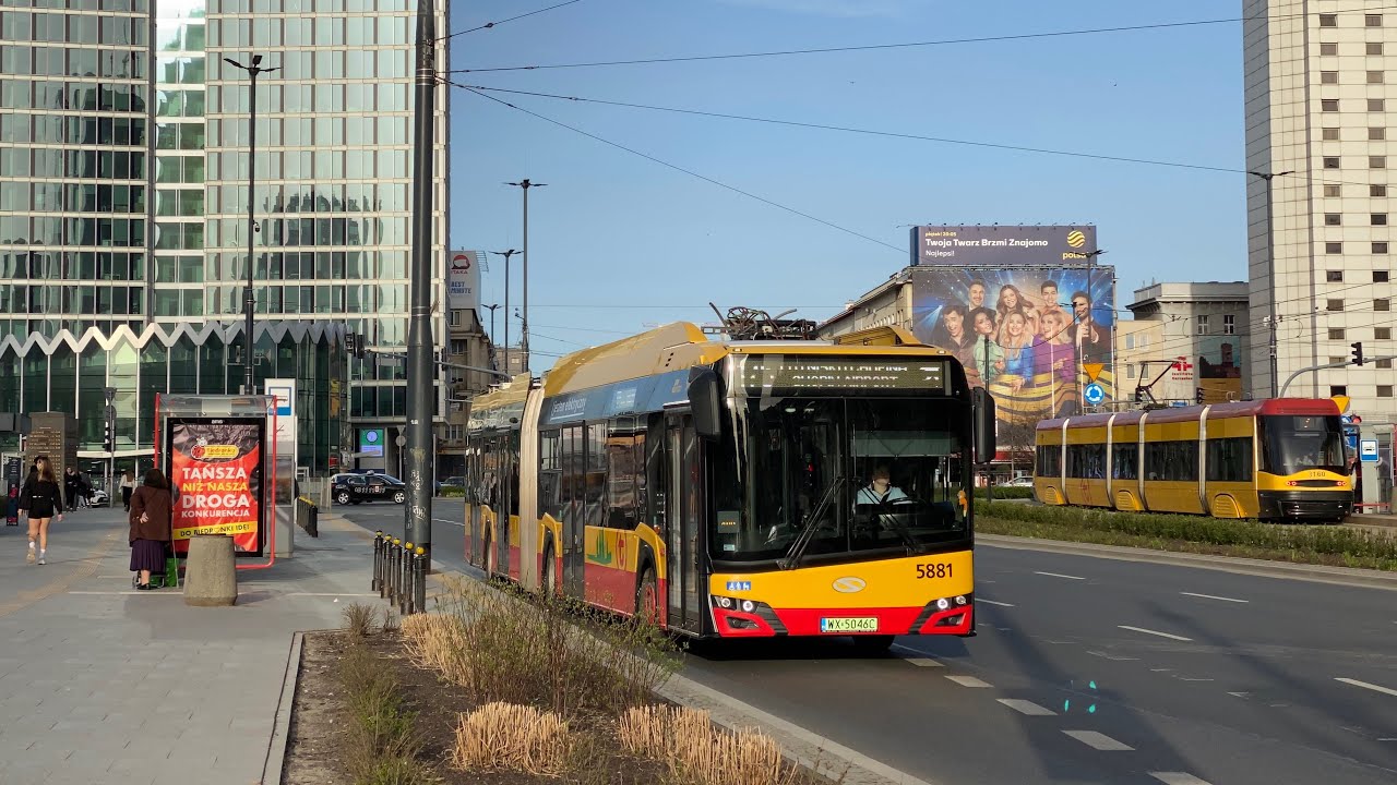 Solaris Urbino 18 IV electric #5881 (MZA Warszawa) [🚍175]