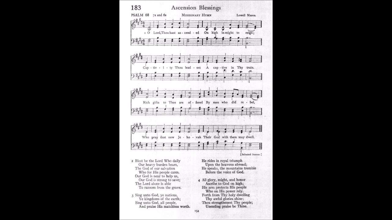 O Lord, Thou Hast Ascended (Missionary Hymn)