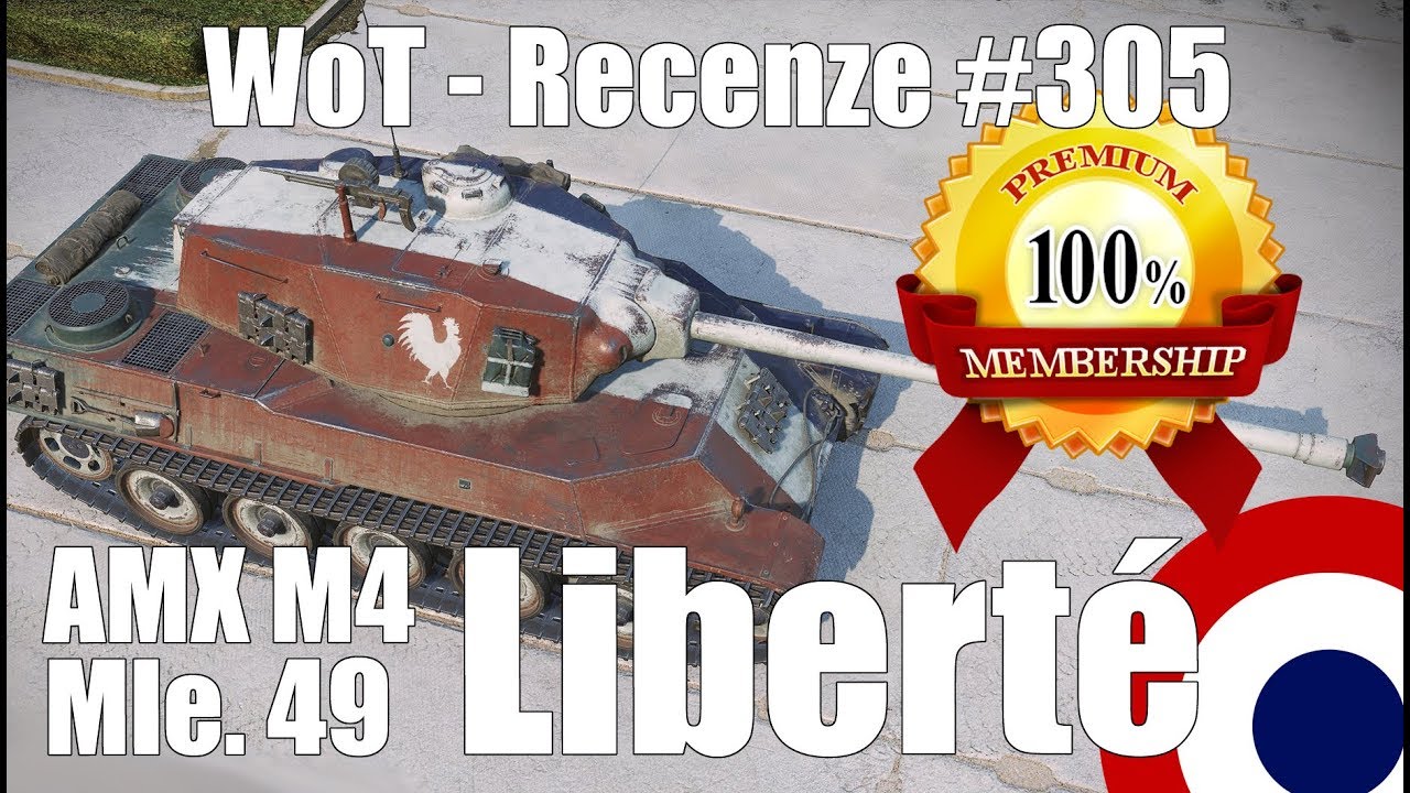 World of Tanks | AMX M4 Mle. 49 Liberté (Recenze #305)