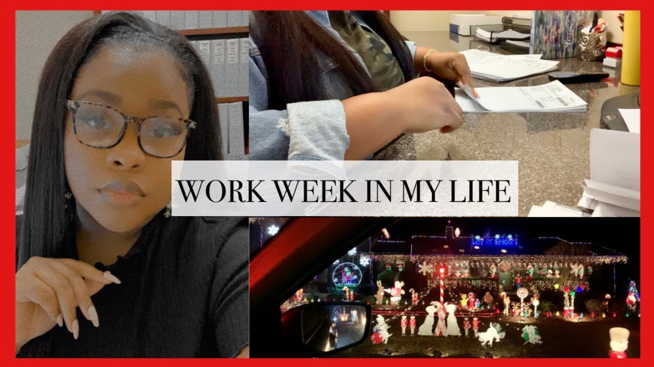 (Vlog 26) Work Week In My Life | Administrative Assistant Atlanta | 9-5 Office | Ana Luisa Review