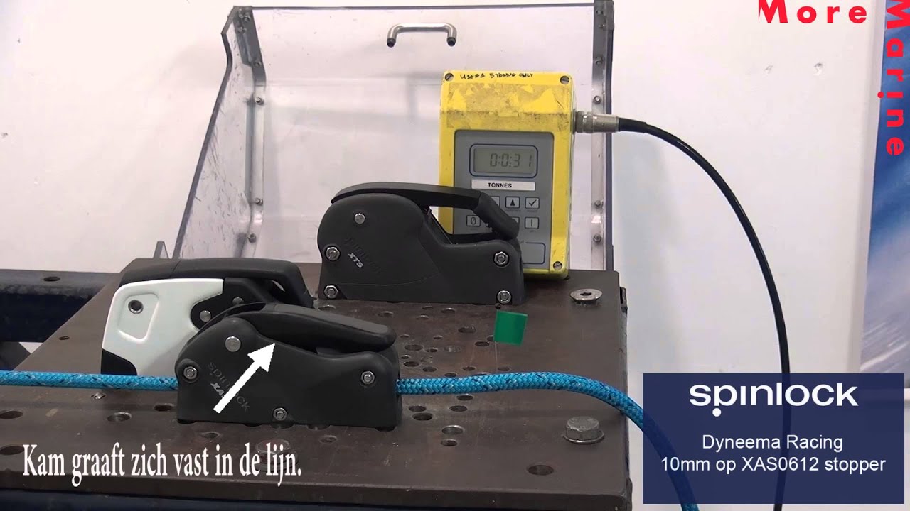 Stopper test: English Braids Dyneema racing.