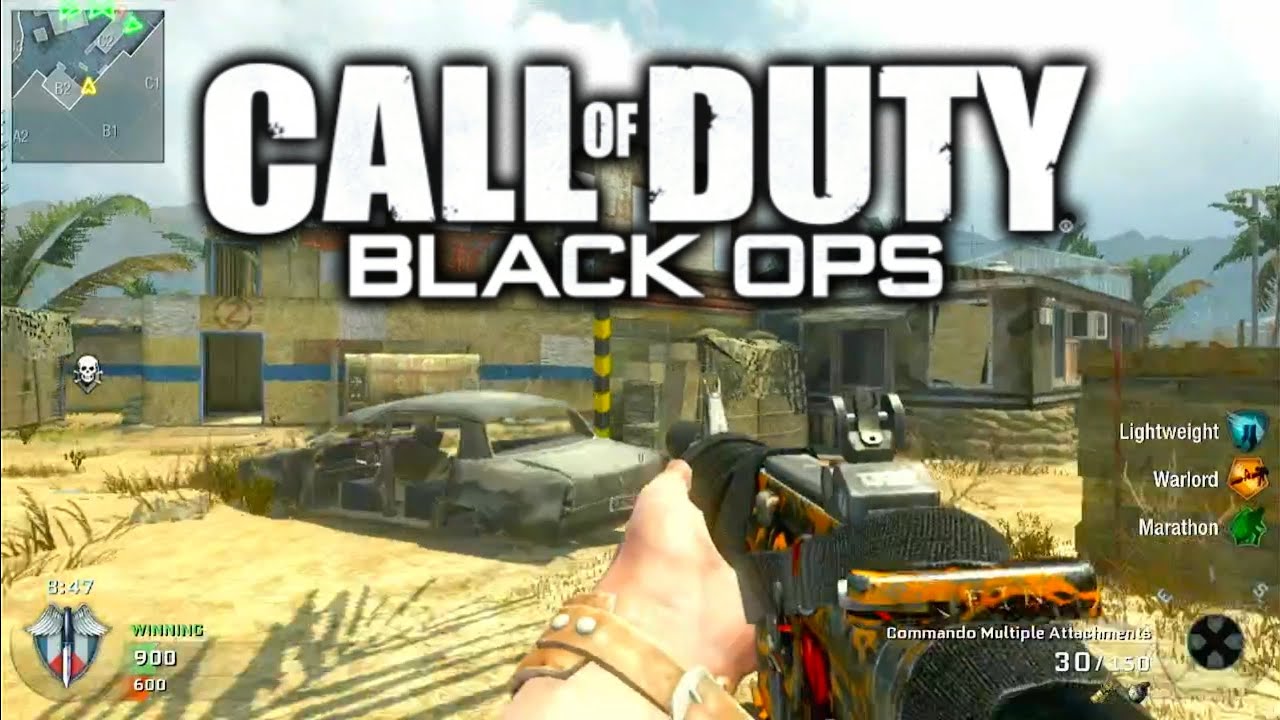 Call of Duty Black Ops 1 - PS3 20minutes Multiplayer Gameplay in 2025