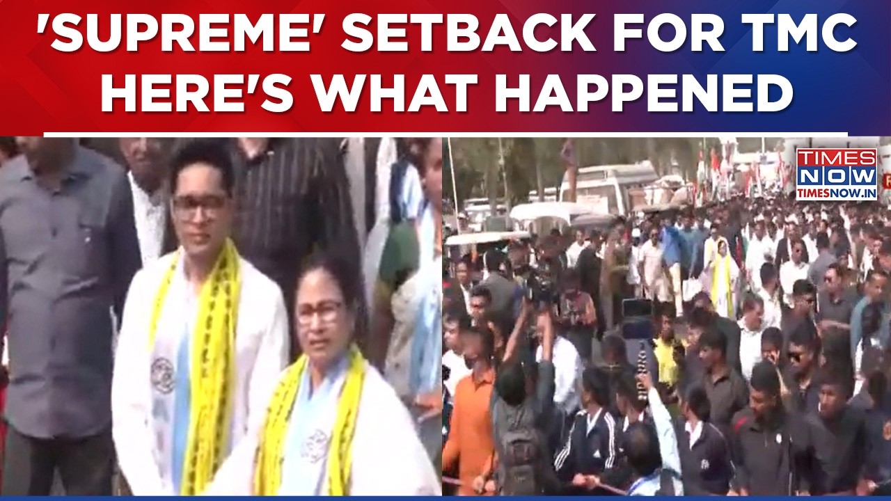 Big Setback For Mamata Banerjee-Led TMC As SC Rules This Ahead Of Bengal Mandate... | English News