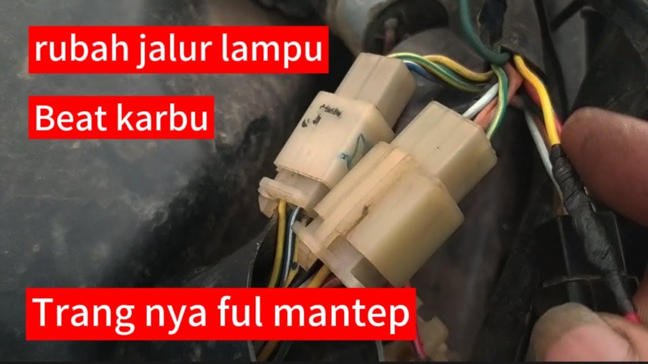 Lampu beat Karbu jadi Trang banget AC ke DC