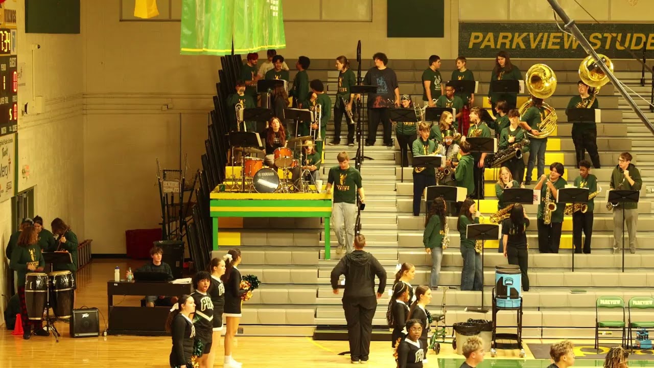 Parkview High School Pep Band Halftime Show 10 Feb 2026