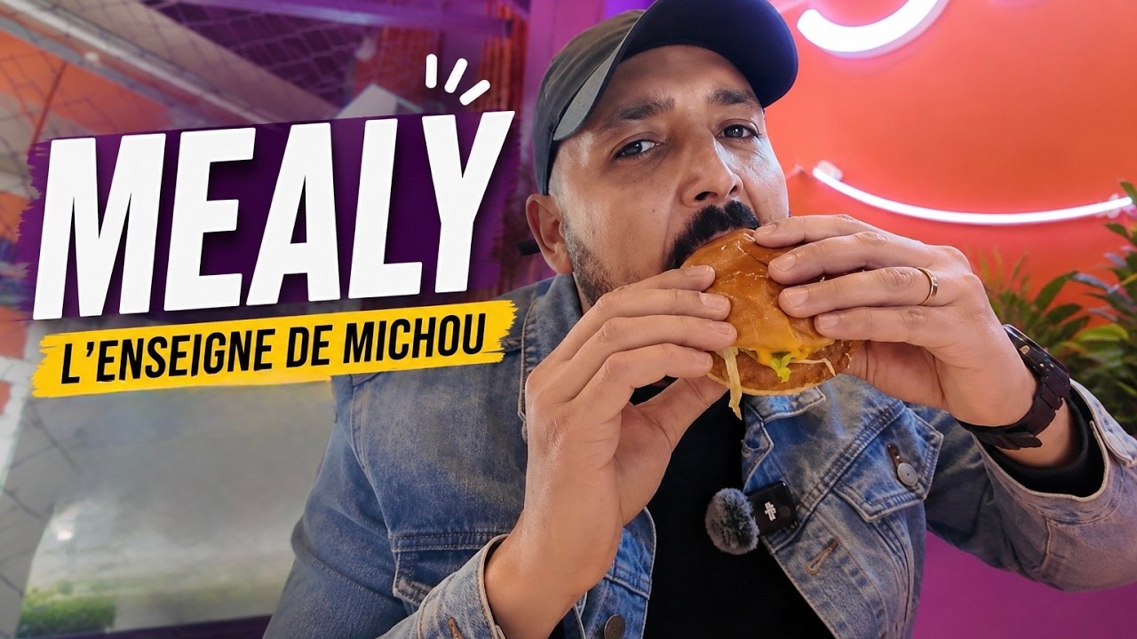 J’ai testé MEALY le fast-food de MICHOU 🍔 (Buzz Mérité ?!)