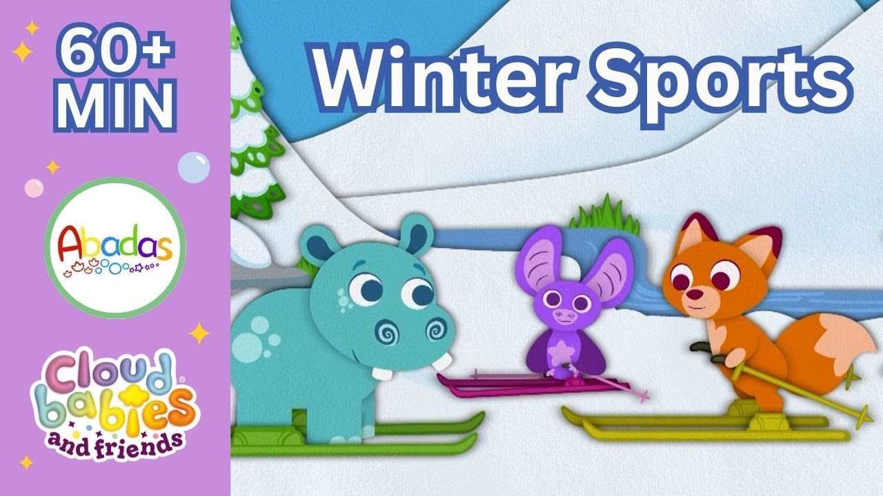 Winter Sports ❄️🎿 Learn & Play with The Abadas | Winter Olympics