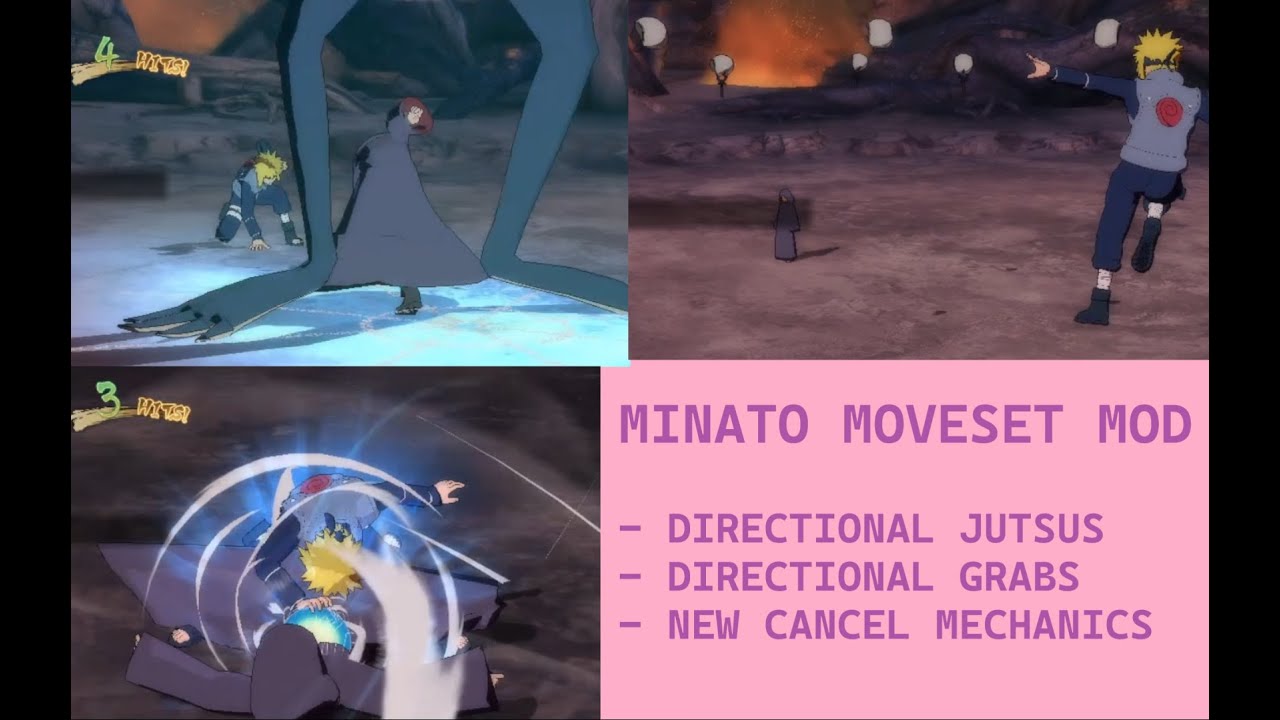 MINATO MOVESET MOD (Storm Connections)
