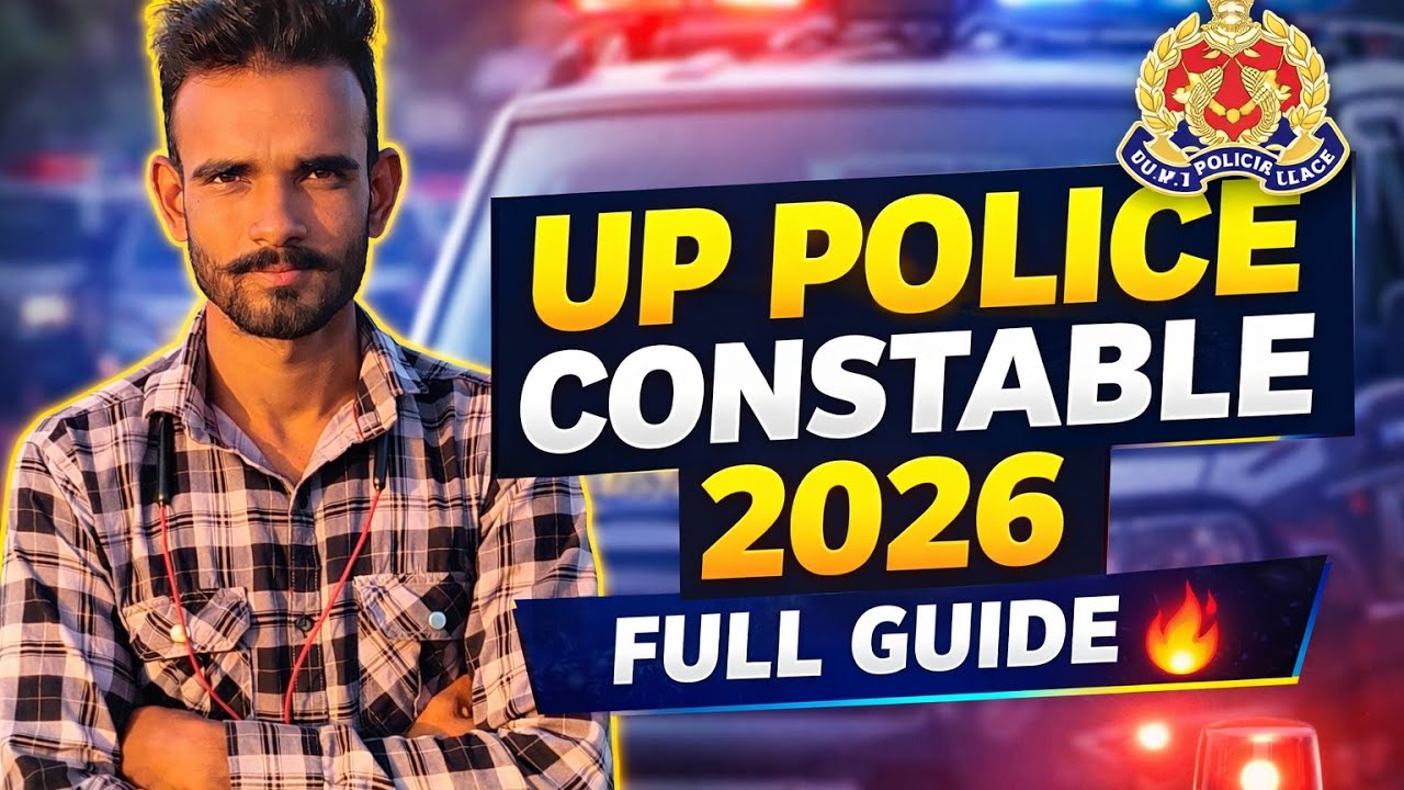 UP Police Constable 2026 | Full Preparation Strategy 💪 Syllabus, Physical & Written Exam Guide