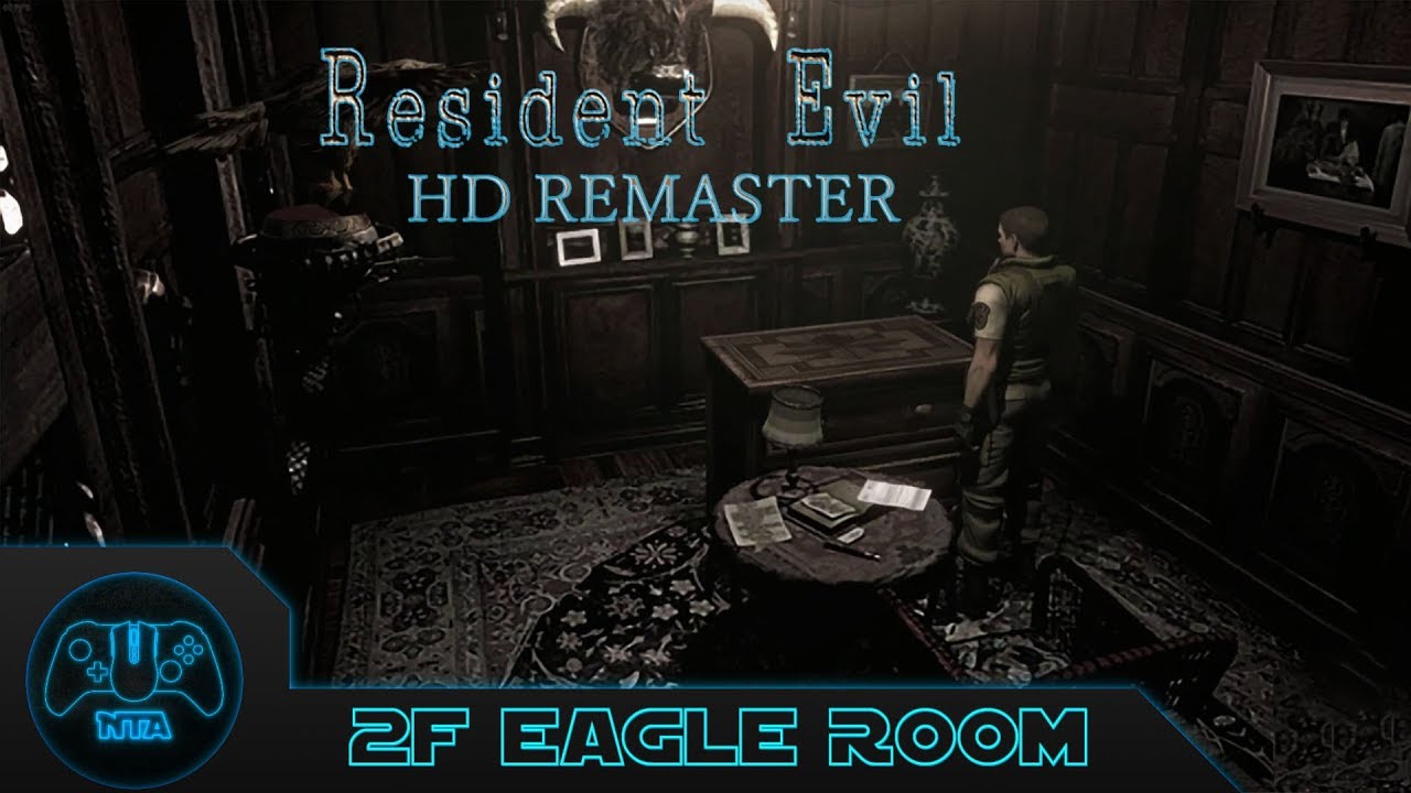 Resident Evil HD Remaster — Особняк 2F, комната Eagle