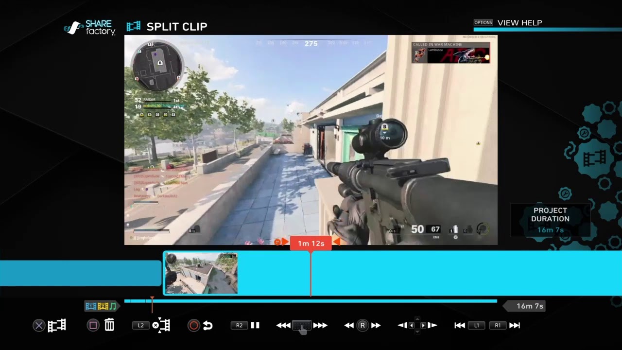 Hot to upload clips with share factory on ps4/ps5