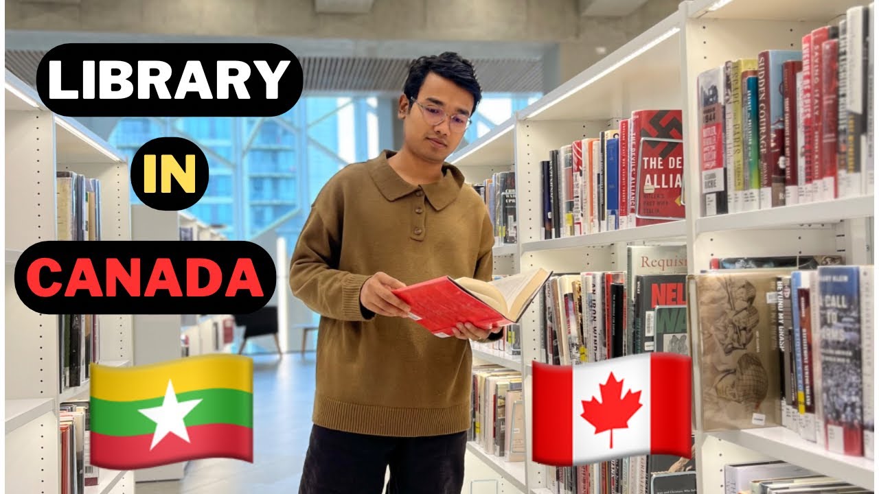 Public Library In Calgary Canada By Rohingya | Vlog video
