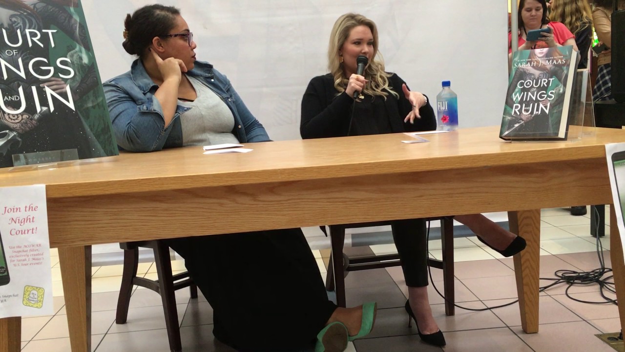 Author Sarah J Maas Discusses Tower of Dawn, the Next Throne of Glass Novel.