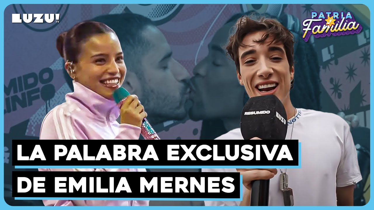 #PATRIAYFAMILIA l LUQUI VIO A EMILIA MERNES Y ALGUIEN SALE DEL CLOSET EN VIVO