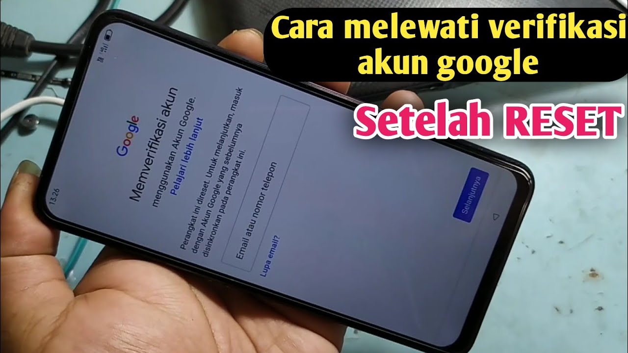 Cara Mengatasi Verifikasi Akun Google Setelah Reset Hp Oppo