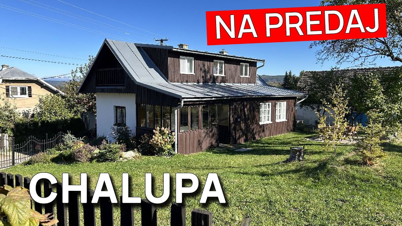 Romantick&aacute; chalupa s kr&aacute;snym v&yacute;hľadom │ CHALUPA NA PREDAJ