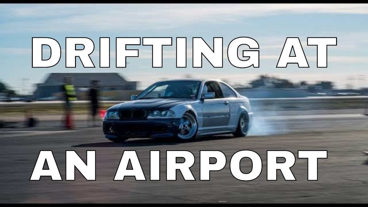 BMW E46 Drifting on an AIRPORT RUNWAY | Circuit Spirit | #TheE46DriftBuild Ep 22