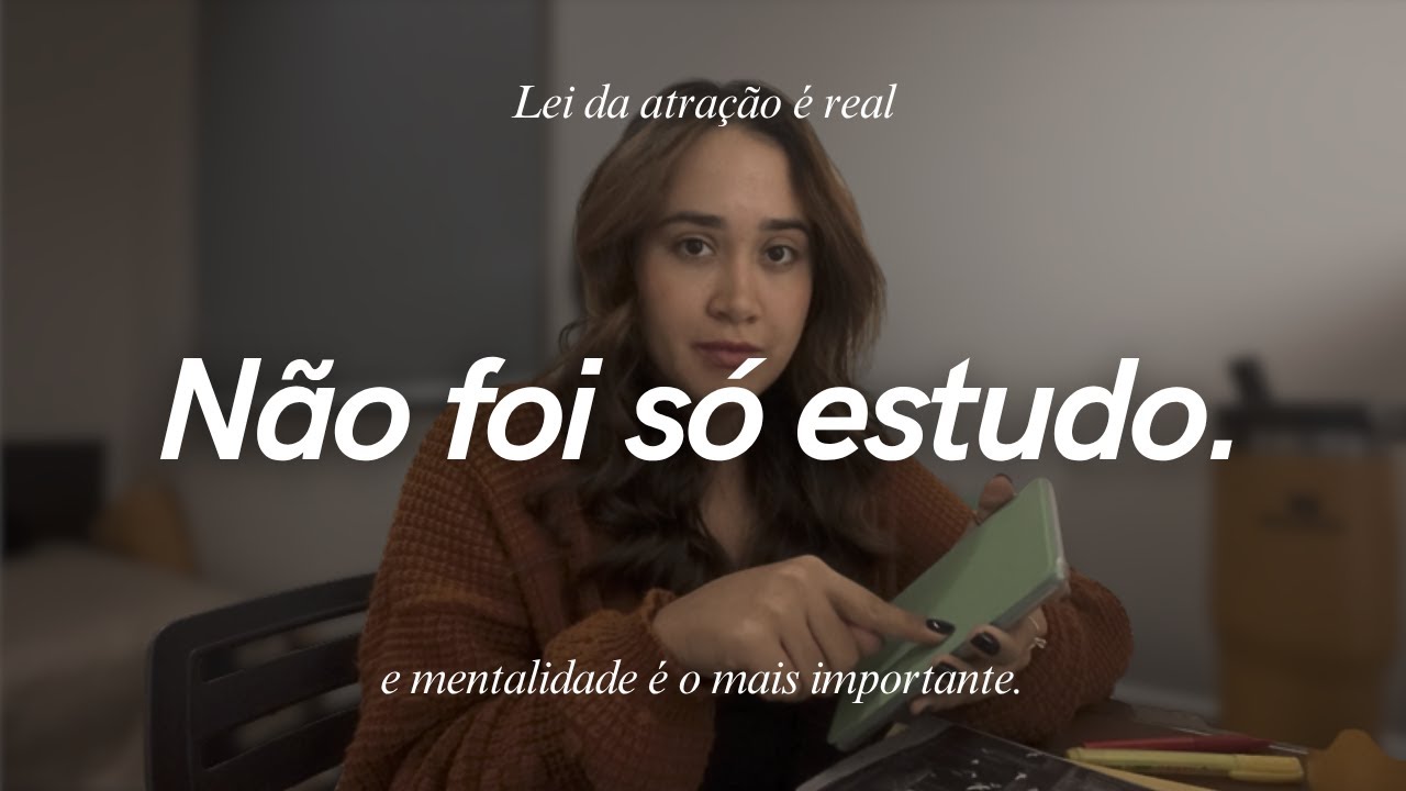 Como passei em 4 concursos + OAB usando a Lei da Atração (assista até o final para entender)