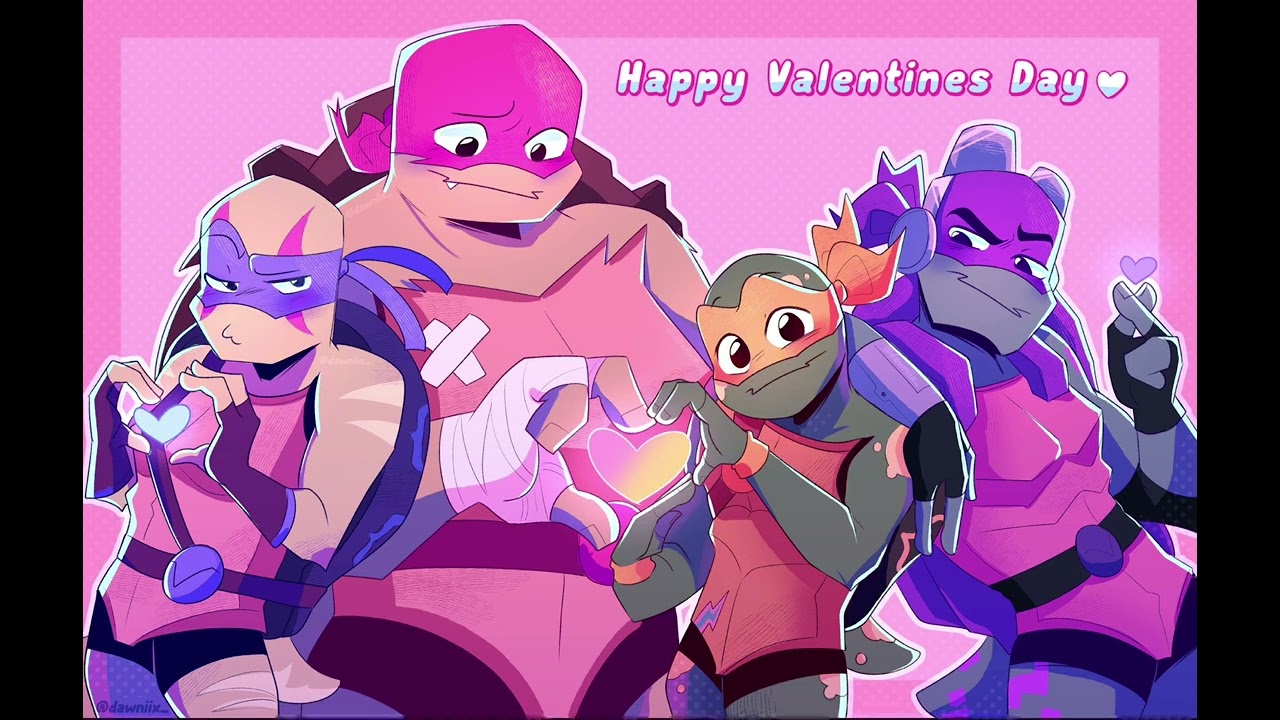 Me Donnie Raph and Mikey sings happy birthday!