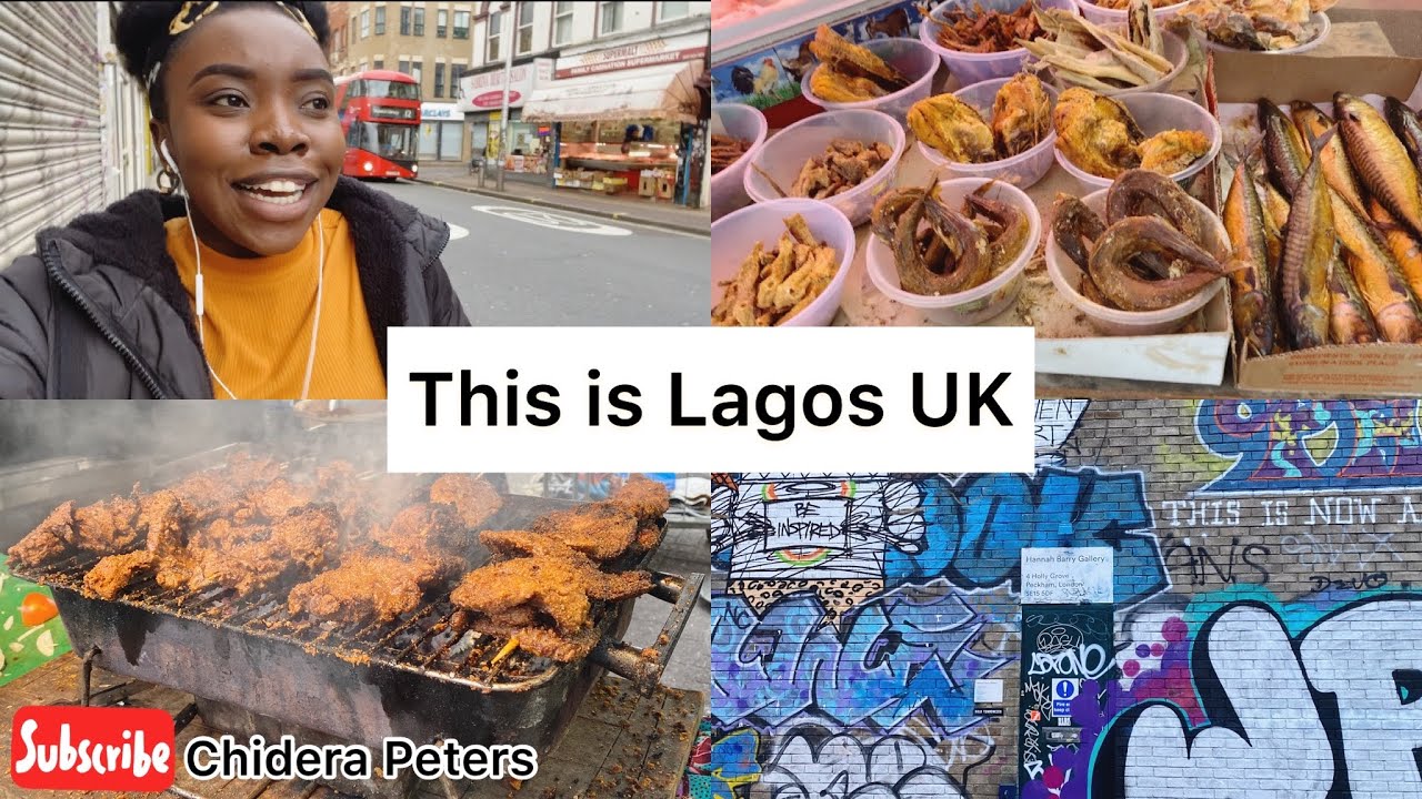 OMG!😮 There’s Lagos in London | UK travel vlog: Peckham