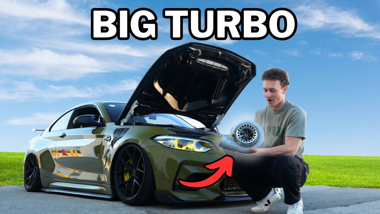 I got a BIG TURBO for my BMW M2 Competition