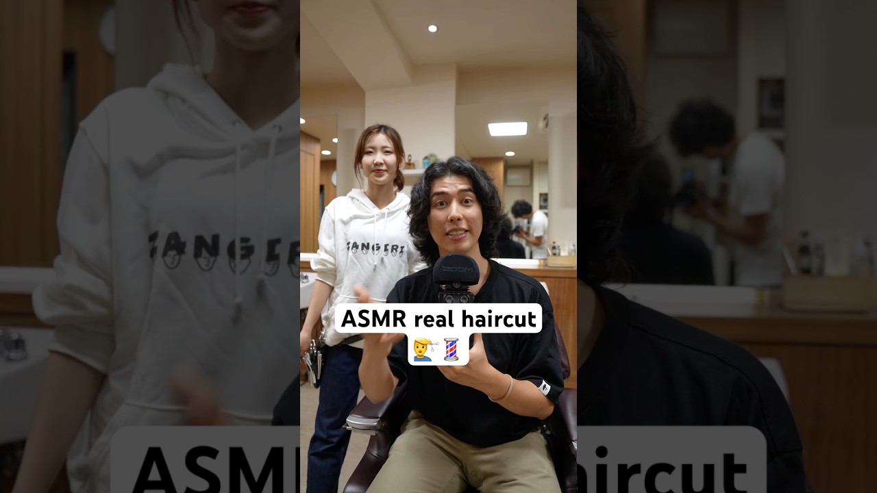 Real Haircut #asmr 💇&zwj;♂️💈