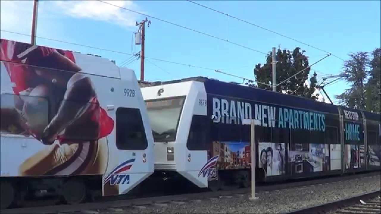 (9-26-14) [HD] VTA Light Rail Action and a Mini-Chase of the Permanente Local