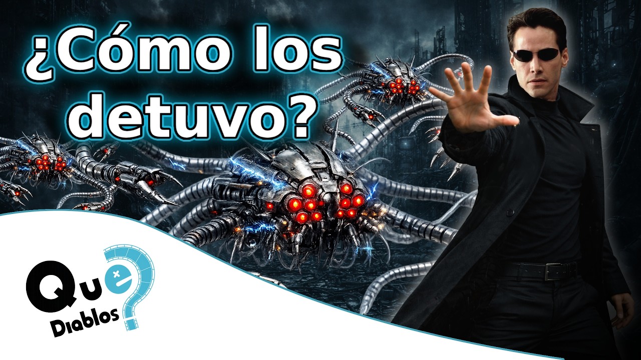 ¿Cómo pudo Neo detener a los centinelas en el mundo real? | Matrix