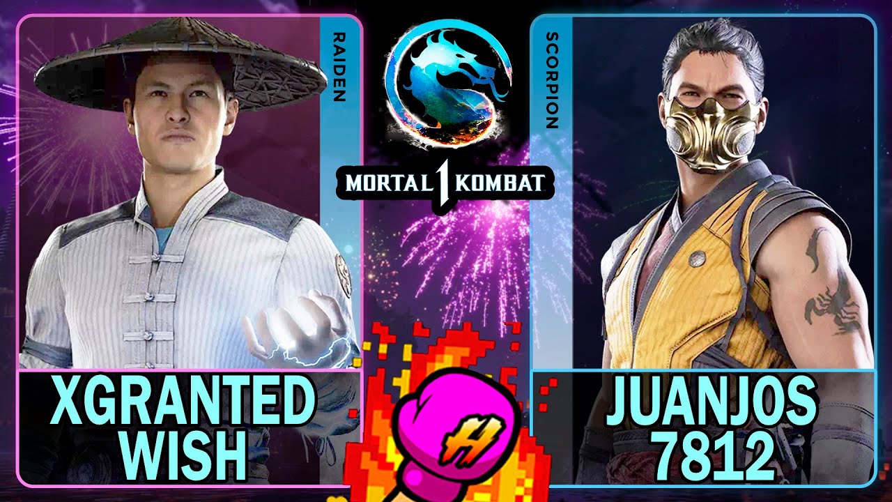 MK1 xGranted Wish (RAIDEN) VS Juanjos7812 (SCORPION)🥊Mortal Kombat 1🥊4K 60ᶠᵖˢ