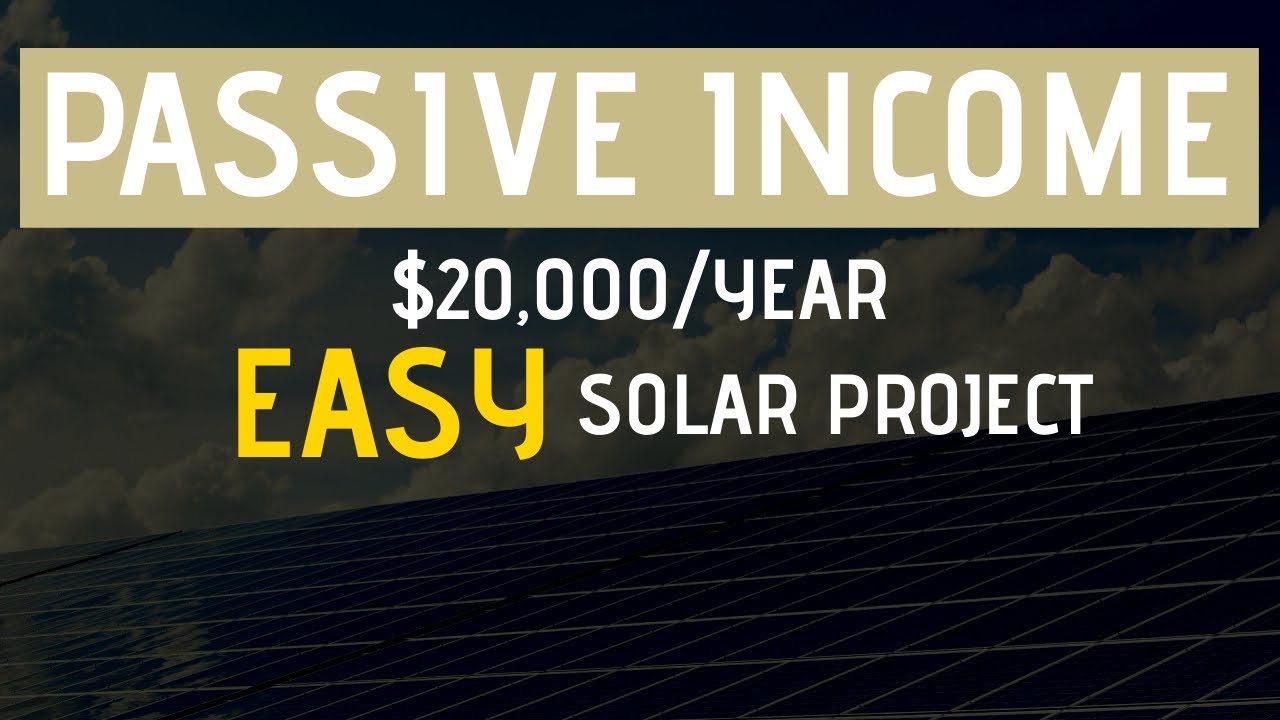 Affordable DIY Micro-Generation Solar Project | PASSIVE INCOME