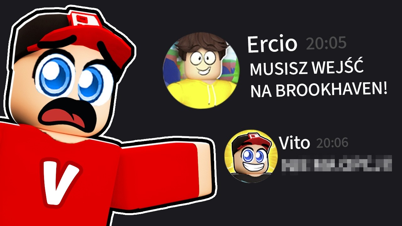 ERCIO ZMUSIŁ MNIE DO GRANIA w Roblox Brookhaven...