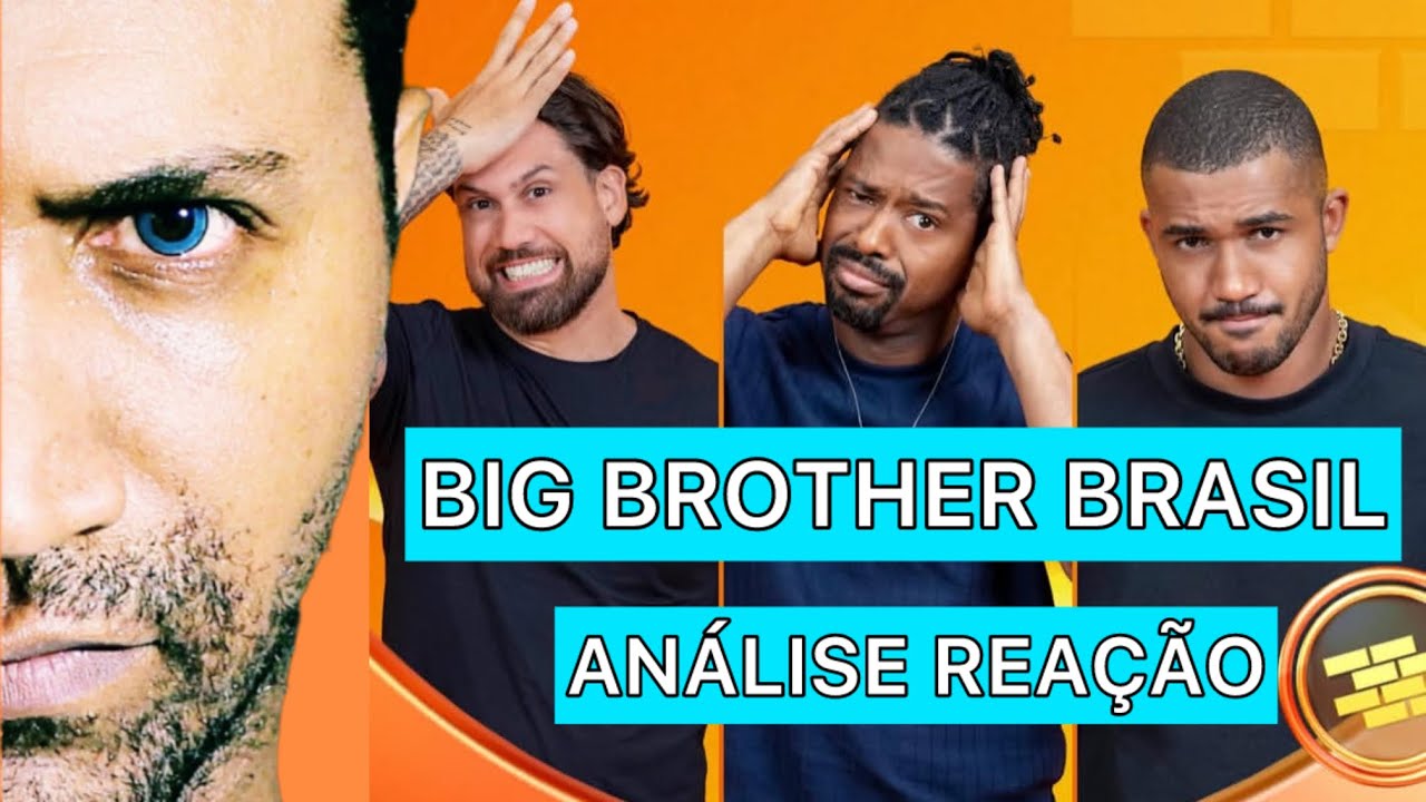 BIG BROTHER BRASIL 2026 | FESTA | PAREDÃO: BRIGIDO, MATHEUS E LEANDRO | ANÁLISE REAÇÃO 