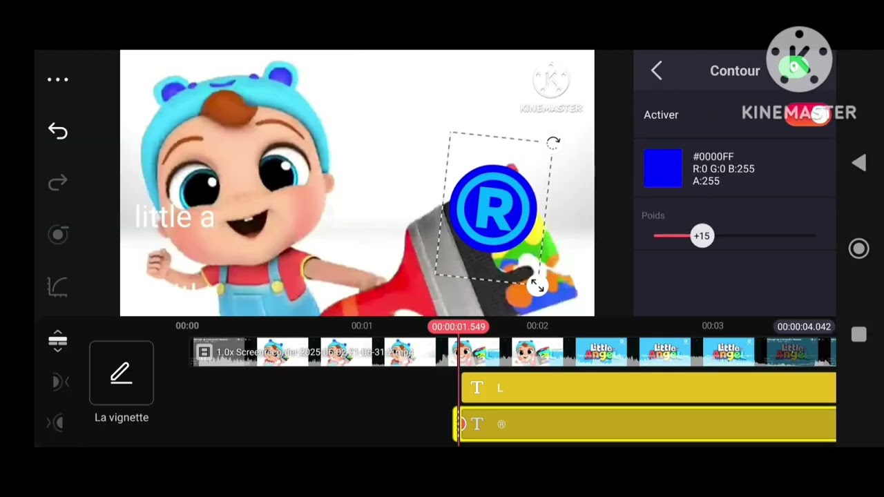 Little AngeL Logo KineMaster