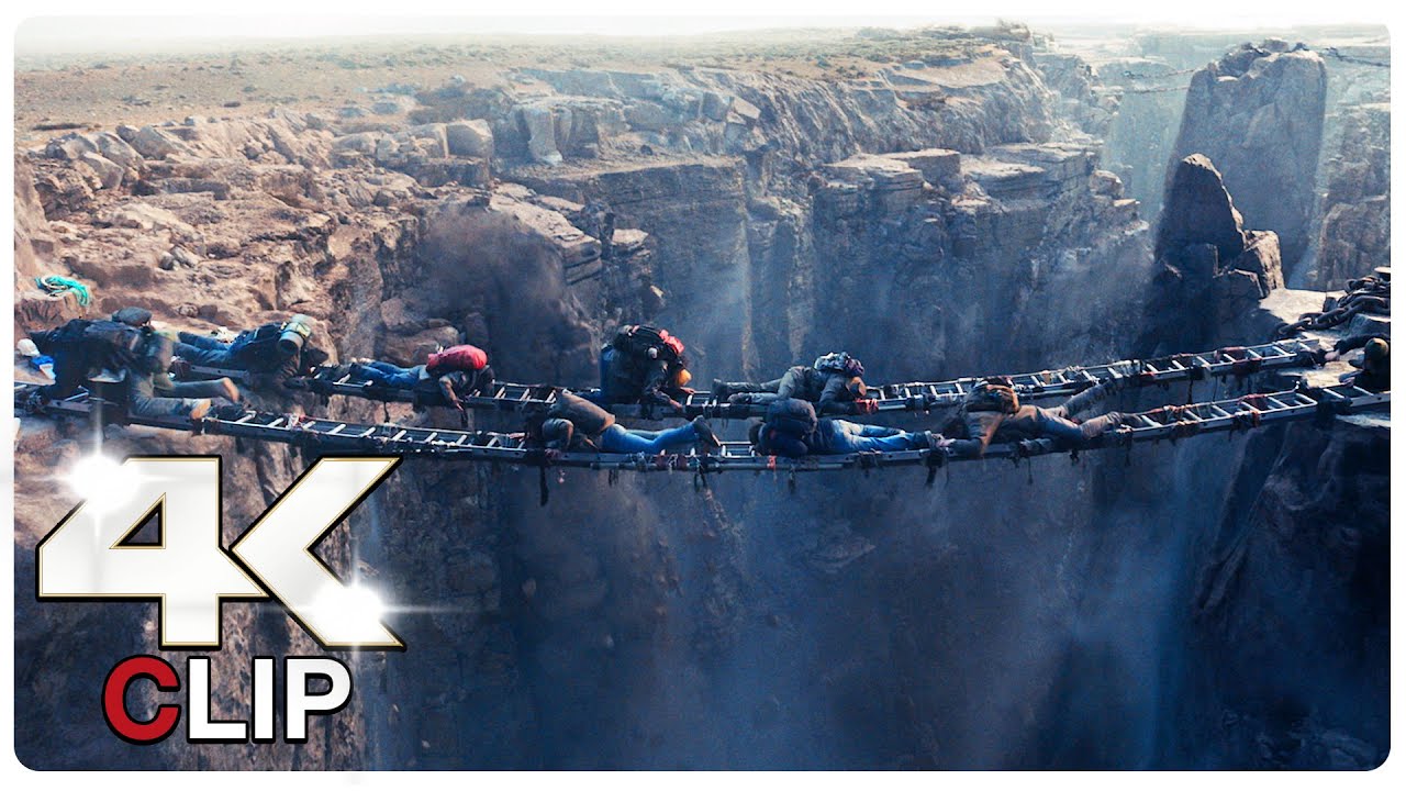 Crossing The Ladder During Earthquakes Scene | GREENLAND 2 MIGRATION (NEW 2026) Movie CLIP 4K